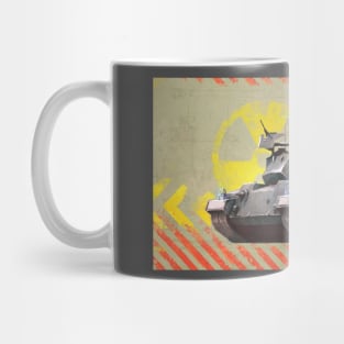 T28 DEFENDER TANK IN ACTION Mug